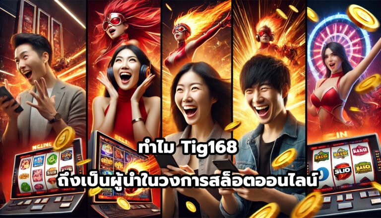 ทำไม Tig168 ถึงเป็นผู้นำในวงการสล็อตออนไลน์-8