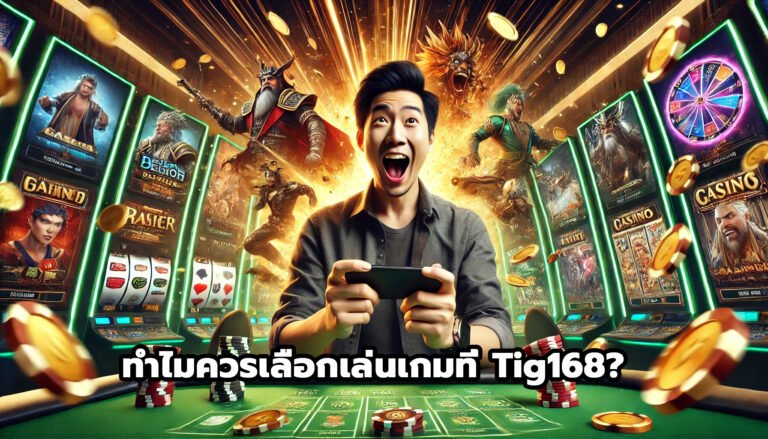 ทำไมควรเลือกเล่นเกมที่ tig168-6