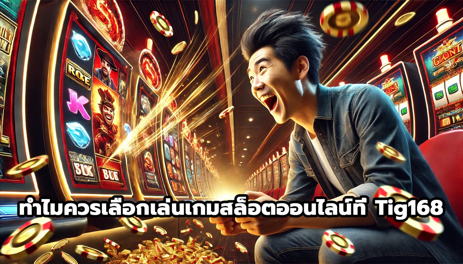 ทำไมควรเลือกเล่นเกมสล็อตออนไลน์ที่ tig168-9