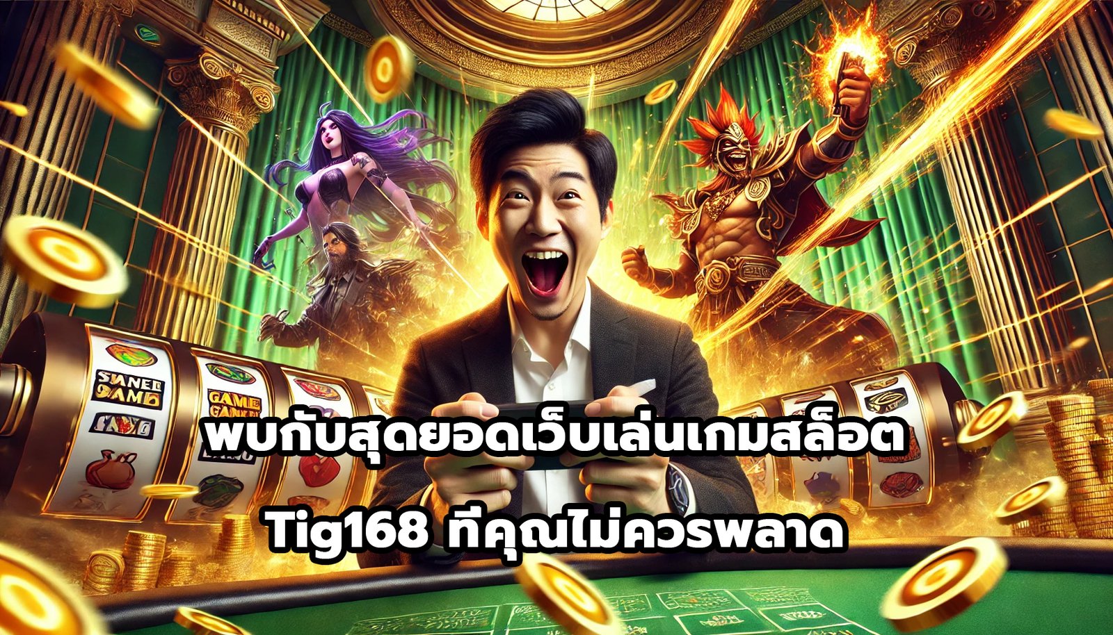 พบกับสุดยอดเว็บเล่นเกมสล็อต tig168 ที่คุณไม่ควรพลาด-5